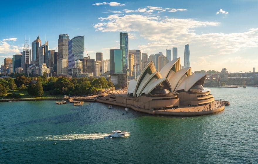 Sydney Opera House and Harbour Bridge