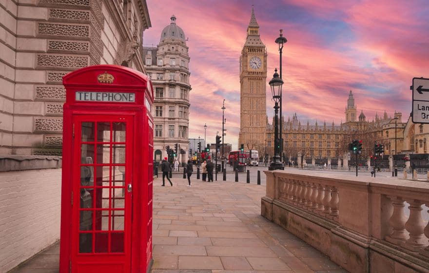Big Ben and the Houses of Parliament, London